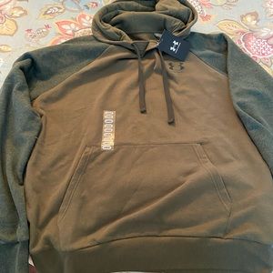 Under Armour Color-block Hoodie, Mens Large, New with Tags